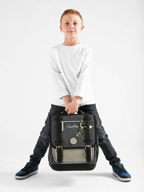 2-compartment Backpack Vintage Urban Cameleon Gray vintage urban SD39 other view 2