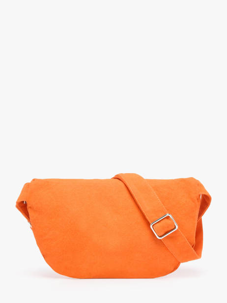 Recycled Coton Custine Belt Bag Rivedroite Orange timeless CUSTITIM other view 3