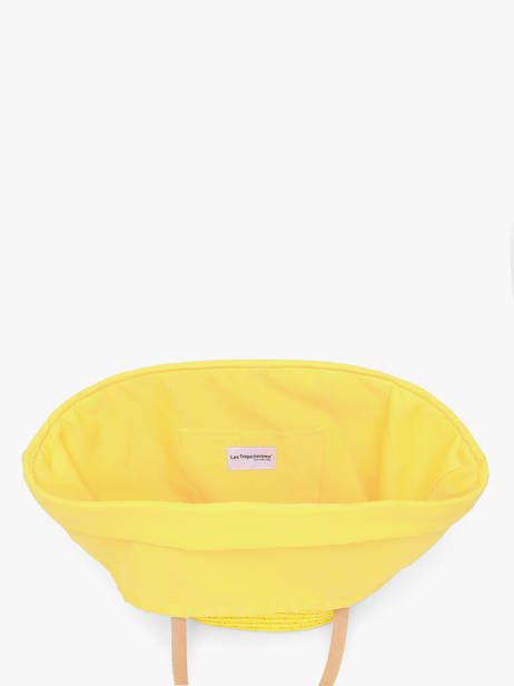 Shoulder Bag Milos Straw Les tropeziennes Yellow milos TZ01 other view 3