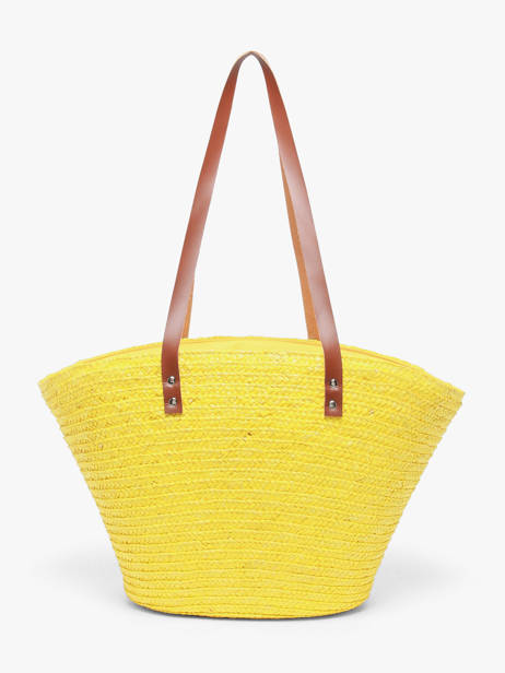Shoulder Bag Milos Straw Les tropeziennes Yellow milos TZ01 other view 4