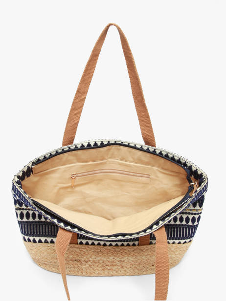 Shoulder Bag En-vau Cotton Les tropeziennes Blue en-vau TZ02 other view 2