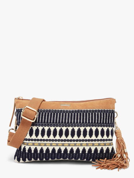 Shoulder Bag En-vau Cotton Les tropeziennes Blue en-vau TZ03