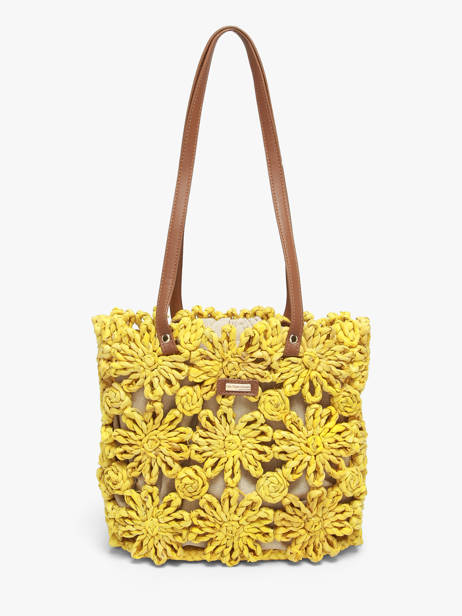 Shoulder Bag Mediterranee Paper Les tropeziennes Yellow mediterranee TZ02