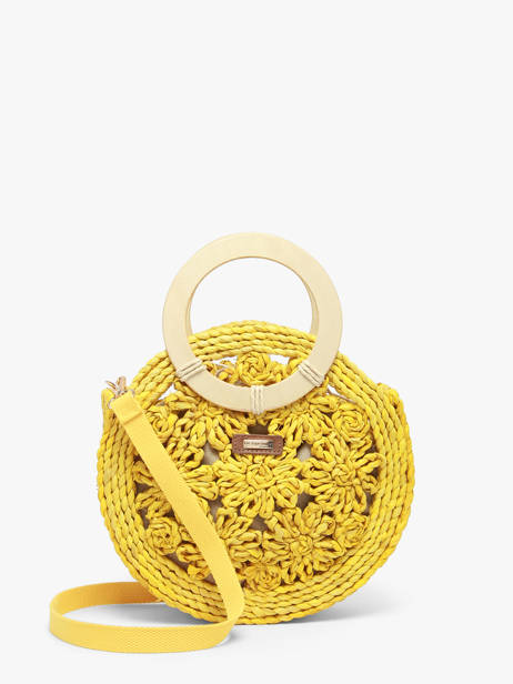 Crossbody Bag Mediterranee Paper Les tropeziennes Yellow mediterranee TZ03