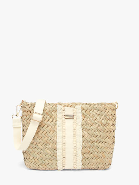 Shoulder Bag Monaco Straw Les tropeziennes Beige monaco TZ02