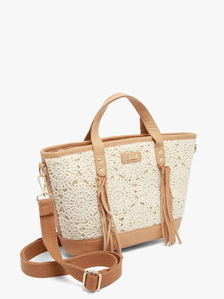 Satchel Antibes Cotton Les tropeziennes Beige antibes TZ01 other view 1
