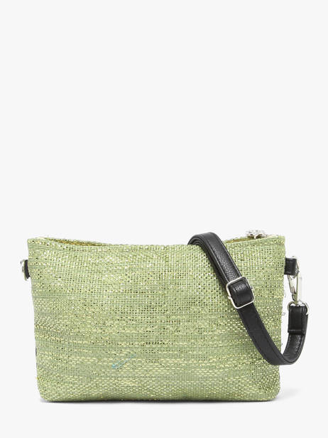 Sac Bandoulière Kailani Papier Les tropeziennes Jaune kailani TZ04 vue secondaire 3