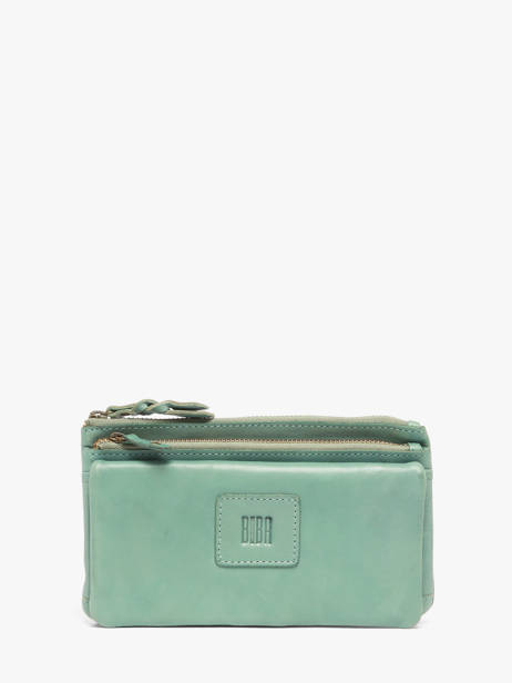 Wallet Leather Biba Blue heritage BT34
