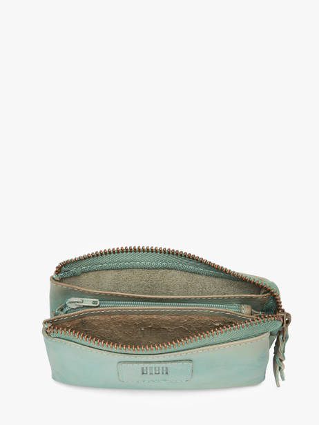 Coin Purse Heritage Leather Biba Blue heritage BT35 other view 1