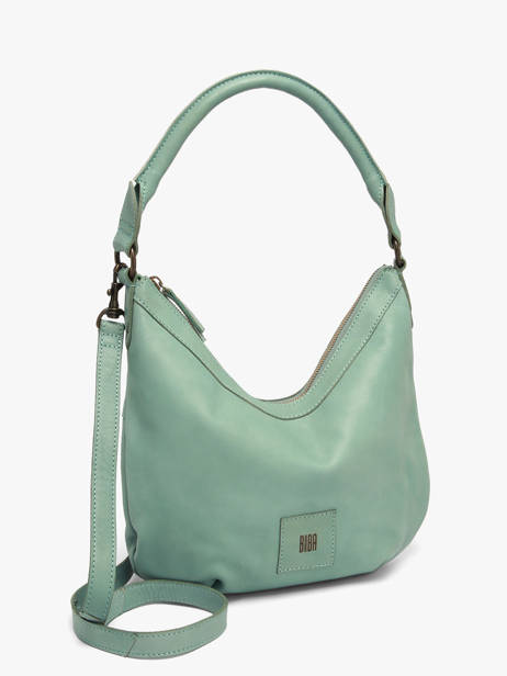 Sac Porté épaule Heritage Cuir Biba Bleu heritage BT29 vue secondaire 1