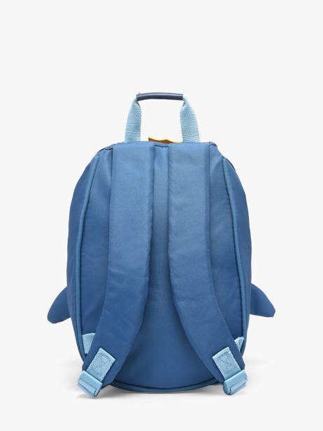 Mini Backpack Tann's Blue ecole des tann's 64511 other view 3