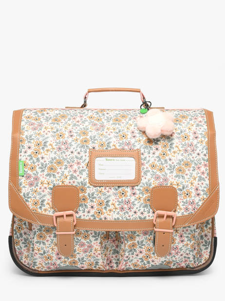 2-compartment Satchel Tann's Blue les fantaisies g 41155 other view 3