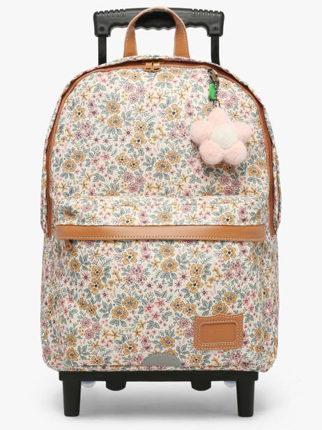 2-compartment Wheeled Schoolbag Tann's Multicolor les fantaisies f 26732611