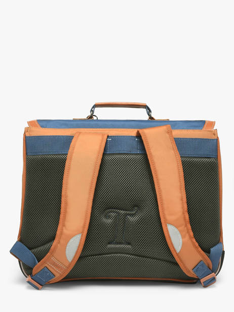 2-compartment Satchel Tann's Blue les fantaisies g 41128 other view 3