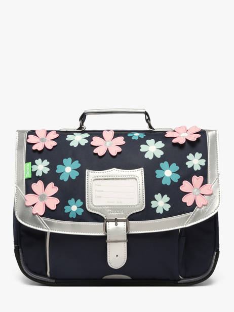 1 Compartment Satchel Tann's Blue les fantaisies f 35268