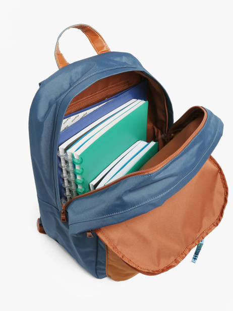 2-compartment Backpack Tann's Blue les fantaisies g 63128 other view 2