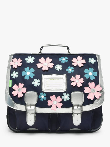 2-compartment Satchel Tann's Blue les fantaisies f 41268