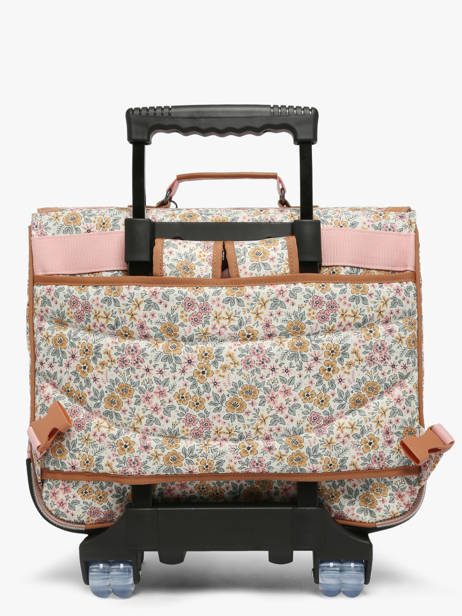 2-compartment Wheeled Satchel Tann's Multicolor les fantaisies f 26432611 other view 4