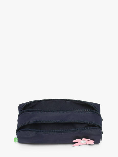 2-compartment Pouch Tann's Blue les fantaisies f 12268 other view 1