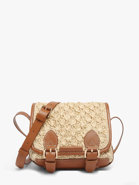 Loulou S Crossbody Bag Raffia And Leather Paul marius Beige raphia LOULSRAP