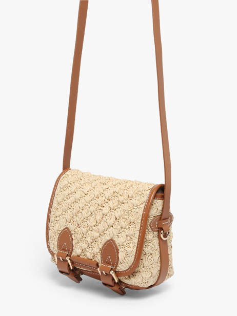 Loulou S Crossbody Bag Raffia And Leather Paul marius Beige raphia LOULSRAP other view 1