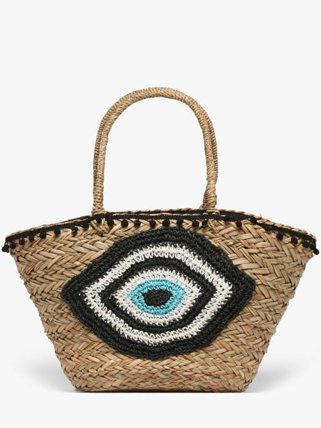 Shoulder Bag Straw Straw Miniprix Beige straw B464