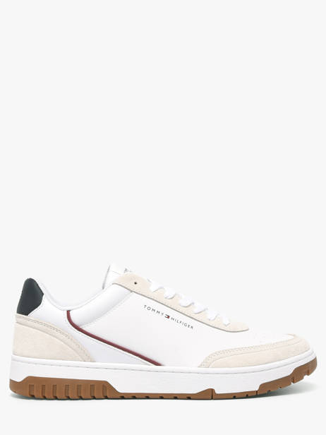 Sneakers In Leather Tommy hilfiger White men 58810GZ