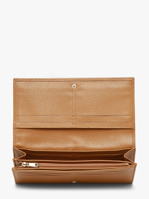 Longchamp Le foulonné Wallet Brown