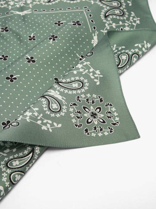 Longchamp Soie gots Etole Vert
