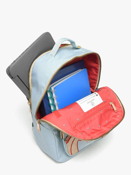 Sac à Dos Bobby 1 Compartiment Jeune premier Bleu daydream girls G vue secondaire 3