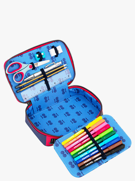 Trousse 1 Compartiment Jeune premier Bleu daydream boys B vue secondaire 3
