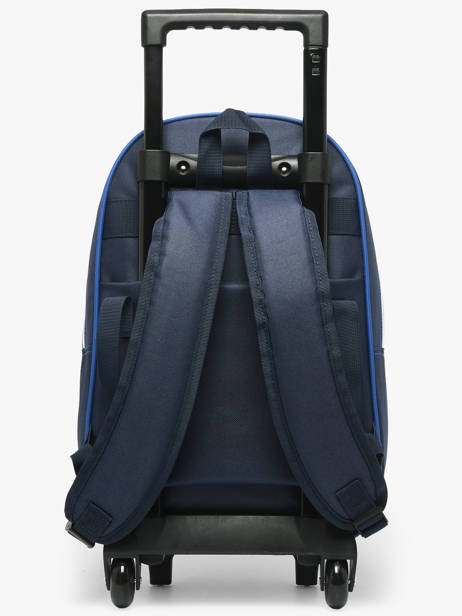 Sac A Dos à Roulettes 2 Compartiments Paris st germain Bleu psg 26AP204R vue secondaire 4