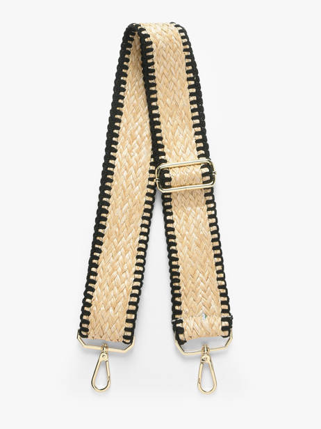 Shoulder Strap Miniprix Beige straw 55E26