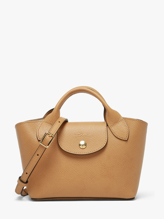 Longchamp Epure Sacs porté travers Marron