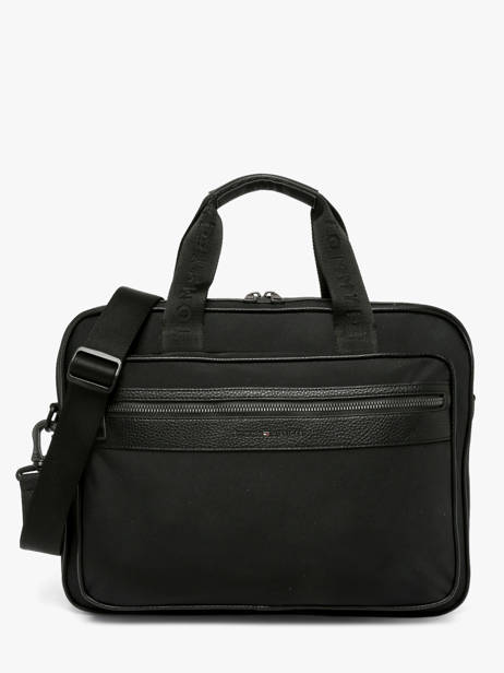 Business Bag Tommy hilfiger Black th repreve AM14445