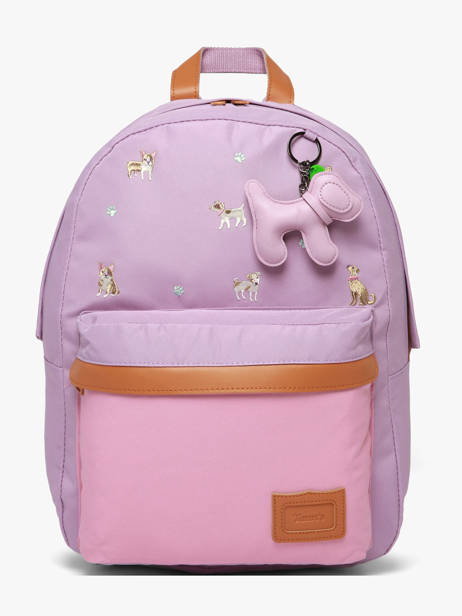 1 Compartment Backpack Tann's Violet les fantaisies f 62195