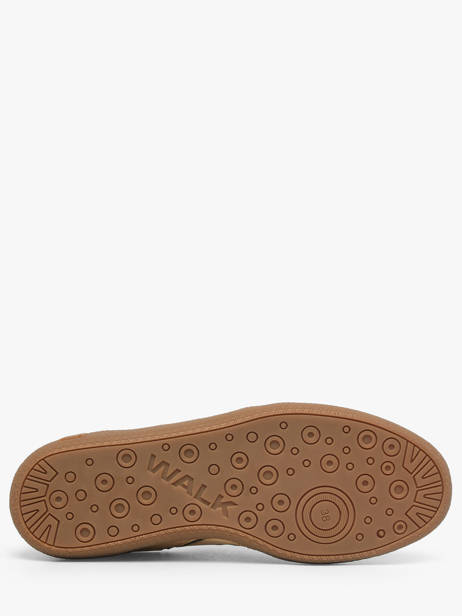 Sneakers In Leather Caval Brown women BAPULS1P other view 4