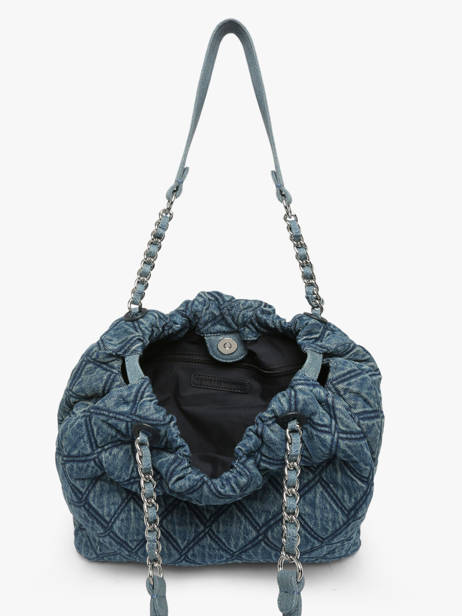 Sac Porté épaule Th Feminine  Coton Tommy hilfiger Bleu th feminine  AW18866 vue secondaire 2