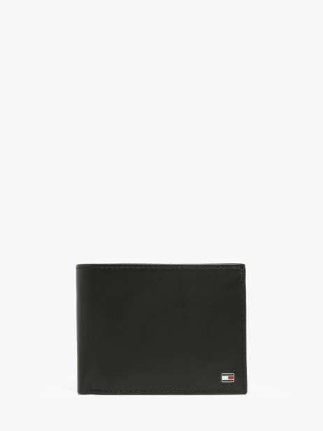 Coin Purse Leather Tommy hilfiger Black eton AM00651