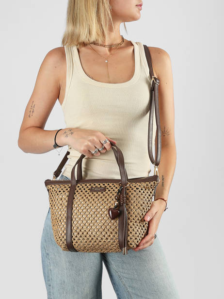 Sac à Main St Tropez Miniprix Beige st tropez C1100 vue secondaire 1