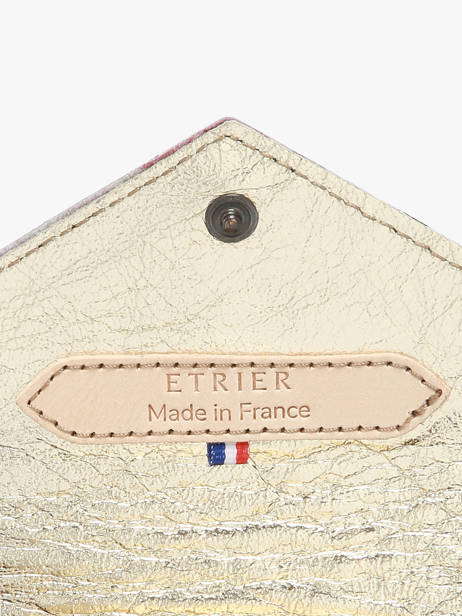 Coin Purse Agnes Leather Etrier Red agnes EAGN5018 other view 2