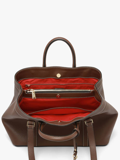 Sac Porté épaule Belleville Cuir Lancel Marron belleville A14269 vue secondaire 4