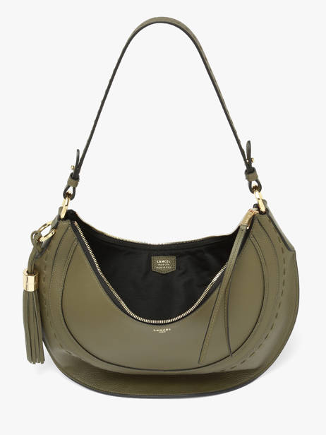 Shoulder Bag Hoboheme Leather Lancel Green hoboheme A14217 other view 3