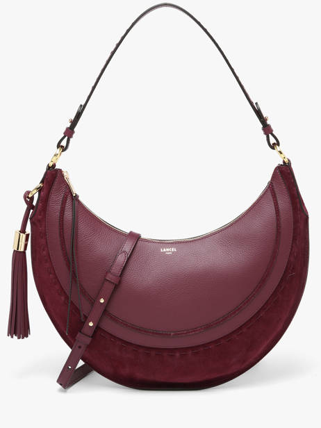 Shoulder Bag Hoboheme Lancel Violet hoboheme A14219