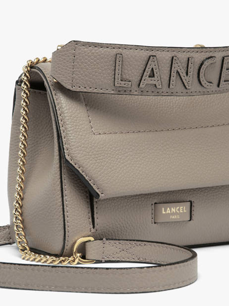 Top Handle S Ninon Leather Lancel Gray ninon A09221 other view 3