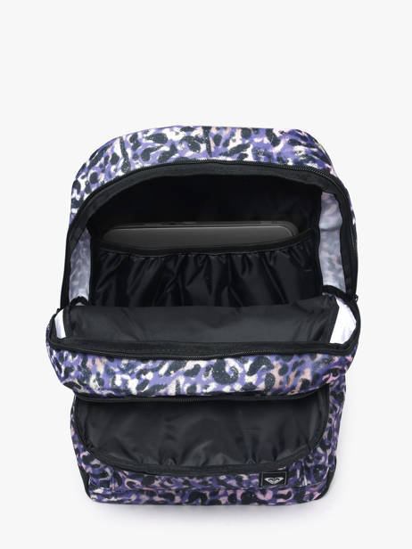 Sac à Dos 3 Compartiments Roxy Violet back to school RJBP4885 vue secondaire 2