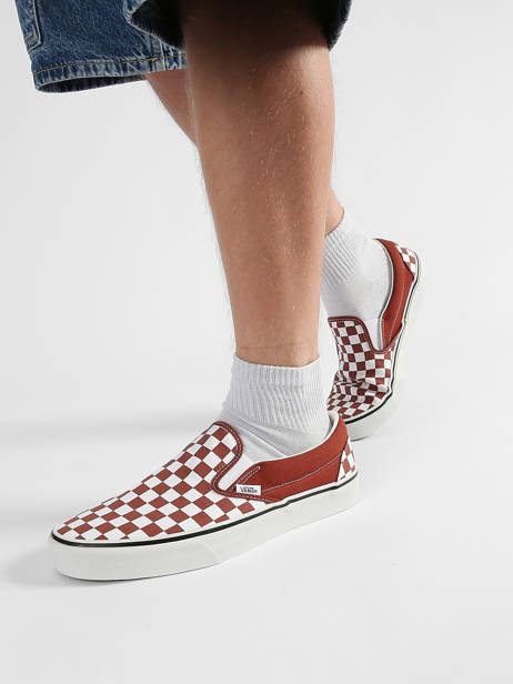 Sneakers Vans Rouge men DAHFSB1 vue secondaire 1