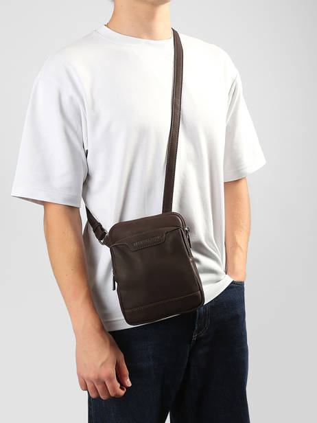 Sac Bandoulière Arthur & aston Marron arsene 6 vue secondaire 1