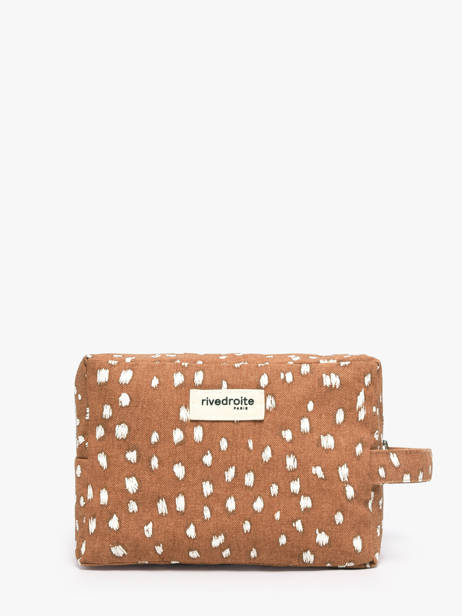 Trousse De Toilette Rivedroite Marron biche oh ma biche TOUXBICH