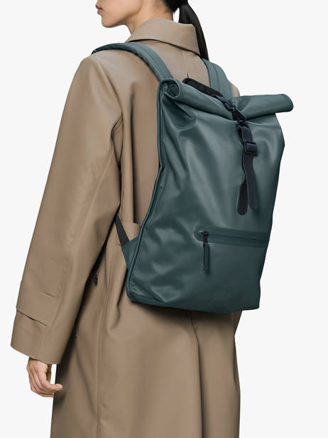 Rolltop Rucksack - Sac à Dos 1 Compartiment + Pc 14